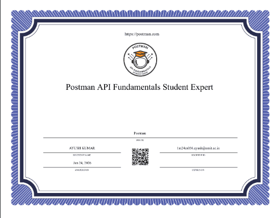API Fundamentals Student Expert