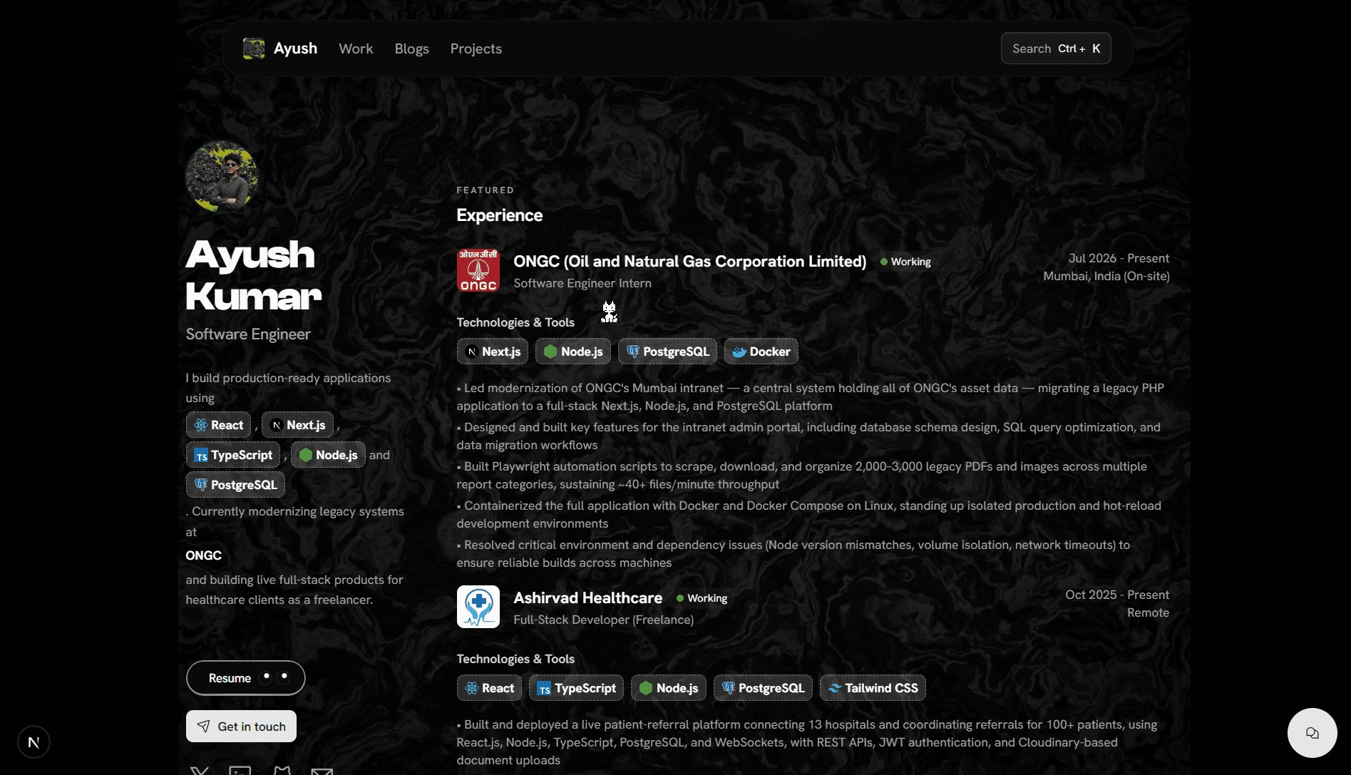 Personal Portfolio